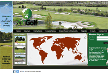 Tablet Screenshot of 360-golf.com